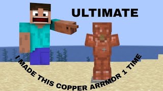 I Made this ultimate copper arrmor 1st time | Mojo launcher