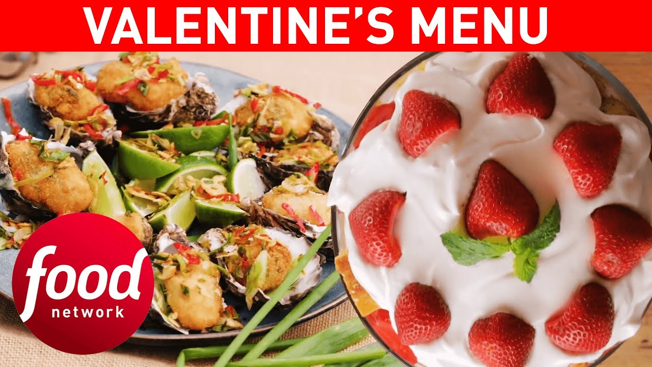 The Perfect VALENTINE'S DAY Dinner! | Food Network