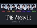 【なにわ男子】The  Answer  歌詞割り   2ndシングル   金田一少年の事件簿 主題歌!