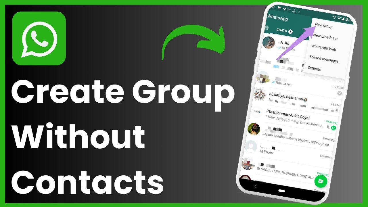 How To Create A Whatsapp Group Without Adding Contacts YouTube How To Create A Whatsapp Group Without Adding Contacts YouTube