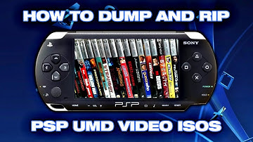 how to dump and rip psp umd video isos (CFW TUTORIAL)