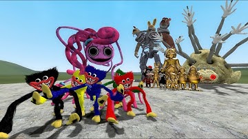 Dark Deception VS Wack-a-Wuggies | Mommy Long Legs | Poppy Playtime Chapter 2 in Garry