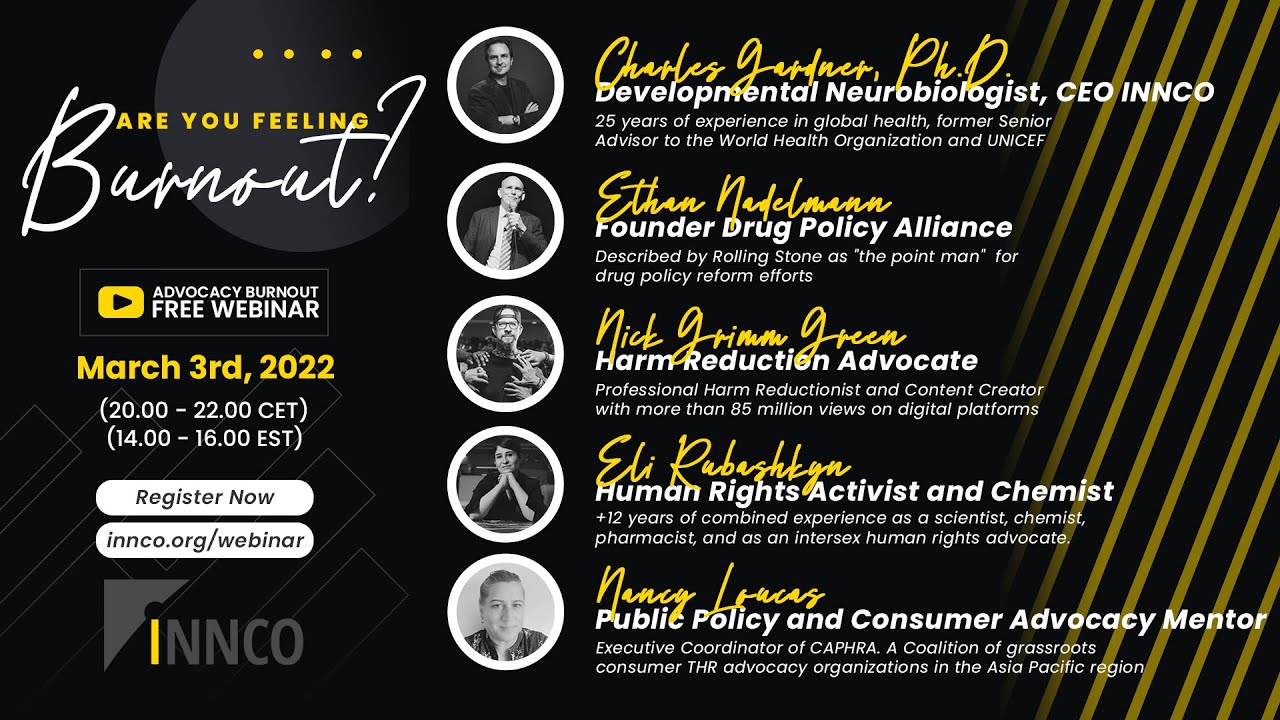 Nancy Loucas at the Webinar: Are you feeling Burnout?