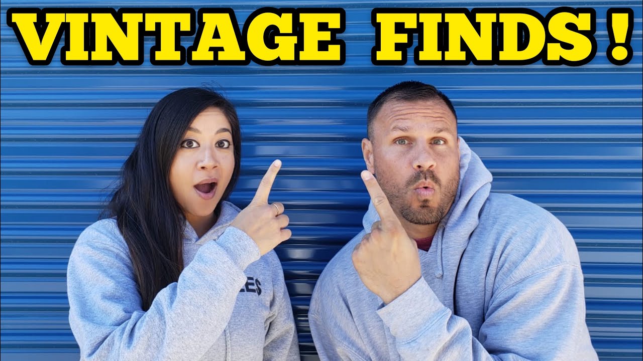 FOUND VINTAGE ANTIQUES He Bought Abandoned Storage Unit Locker Opening ...