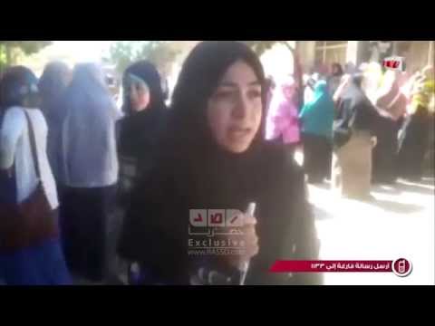 رصد آراء طالبات تفهنا الأشراف في اعتداء الداخلية علي جامعتهم
