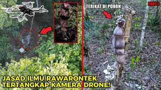 DRONE EXPLORER HUTAN ANGKER,MERINDING KETEMU POCONG TERIKAT DI POHON PENGANUT RAWARONTEK! Part 2