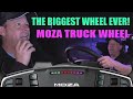 Moza racing tsw wheel  truck sim wheel  the biggest ever