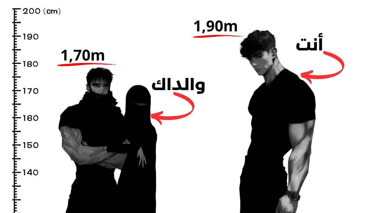 من 173 إلى 190 سم | ماذا فعلت بالضبط؟