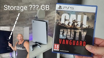 Call Of Duty Vangurd Unboxing & vital storage info