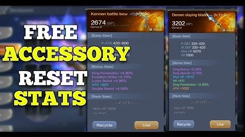 FREE RESET STATS ACCESSORIES MU ORIGIN 2