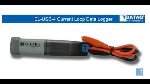 Introducing the EL-USB-4 Current Loop Data Logger