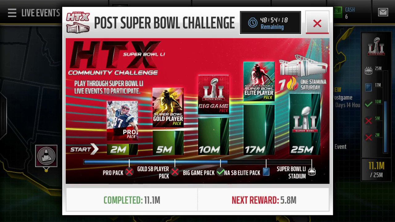 Big game pack opening