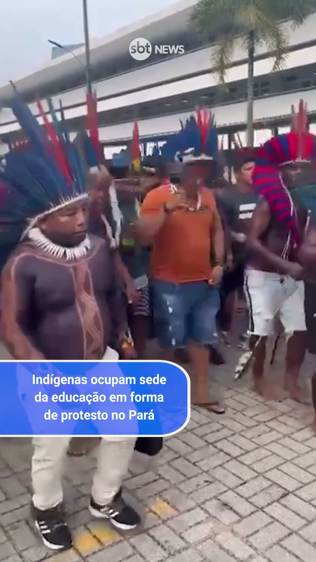 Indígenas ocupam sede da educação em forma de protesto no Pará