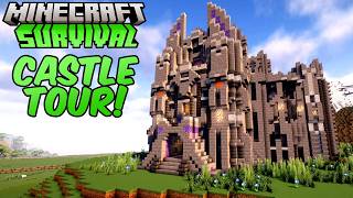 Castle Tour 🏰 || Minecraft Survival