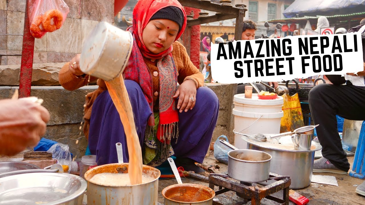 NEPALI STREET FOOD feast in KATHMANDU, Nepal | Best MOMOS in Kathmandu + traditional Newari food | Chasing a Plate - Thomas & Sheena