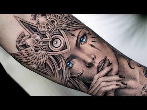 Killer work by @Daniel Silva | This video teach you how to use single  needle tattooing Killer work by the talented Daniel Silva Tattoo Location:  Los Angeles, California, USA Instagram:... | By