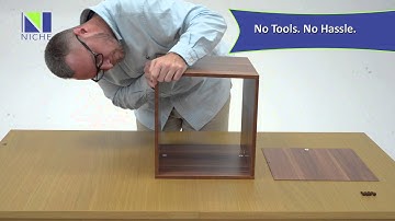 Cubo storage by Niche with Lockdowel Assembly