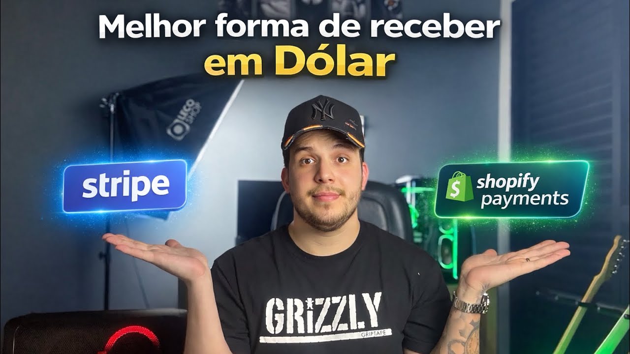 Como funciona Stripe e Shopify Payments para receber pagamentos na sua Loja Gringa
