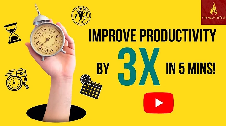 3x Productivity improvement: The One Easy Habit to Crush Procrastination for Good