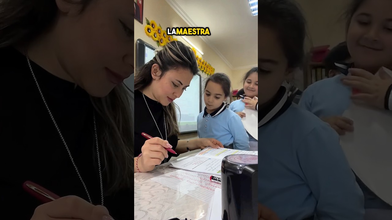 La maestra más querida de los niños ❤️