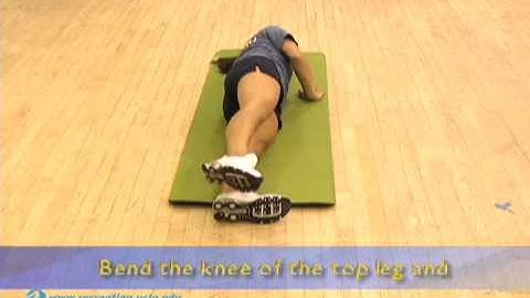 BruinStretch - Dynamic Side Laying Quad, UCLA