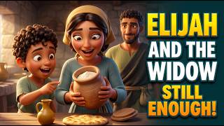 A Little Bread, Two Miracles | Elijah and the Widow | Bible Story for Kids #biblestoriesforkids