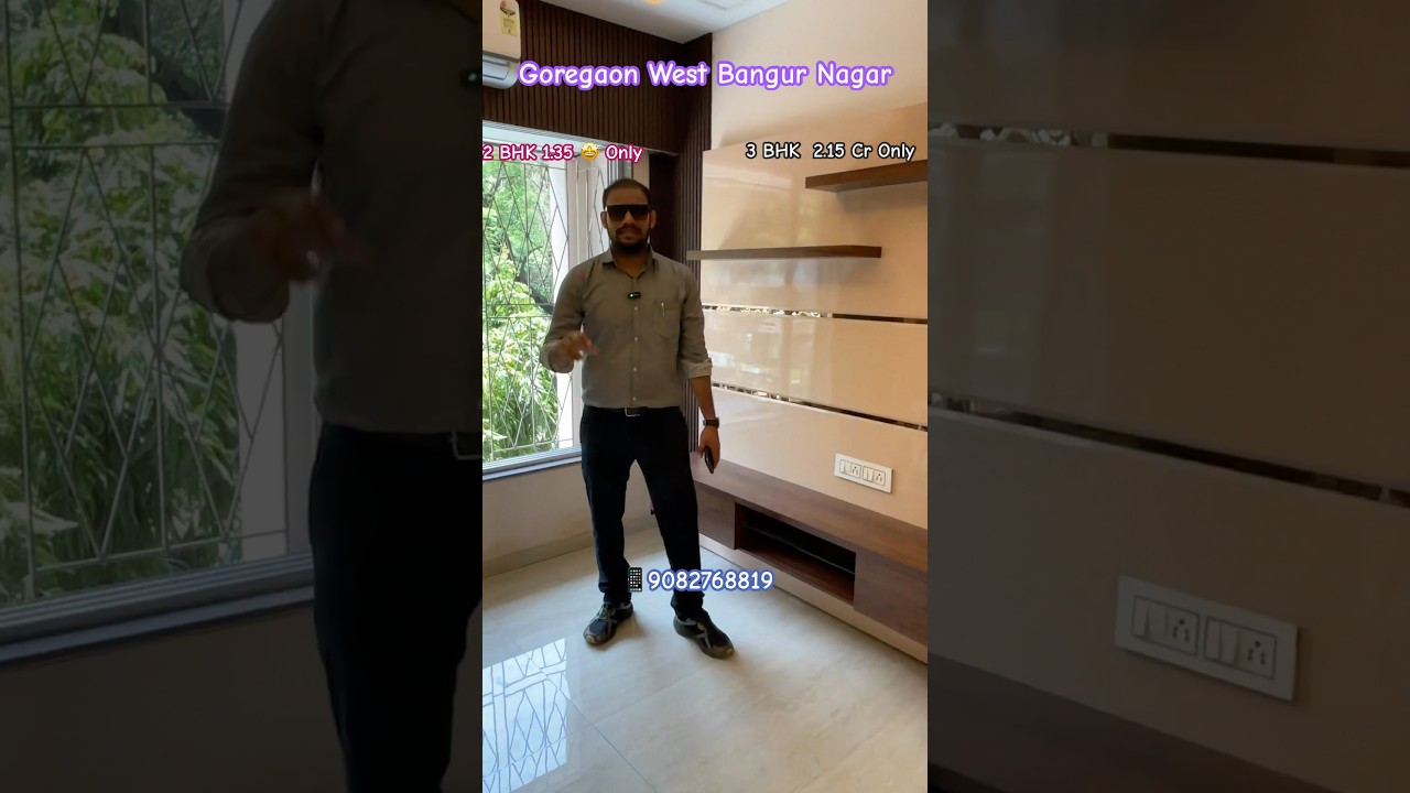 2 BHK 1.30 Cr Only 🤩 Goregaon West SV Road Touch Prime Location Project 