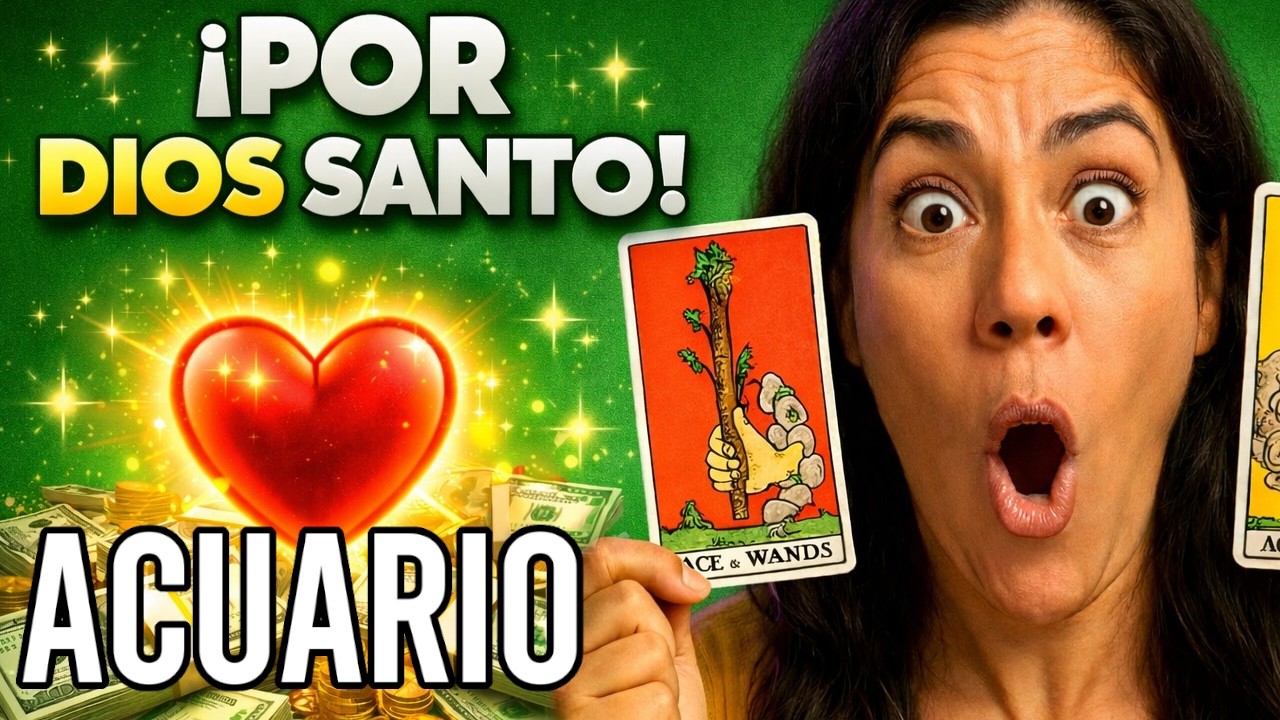 ACUARIO ⚠️  DIOS HA ENVIADO UN MENSAJERO! DESPUES DE ESTE CONSEJO ENCONTRARAS LA RESPUESTA ⚠️