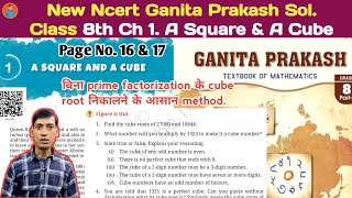 Pg 15 to 17 |A Square and a Cube Ch 1 Ganita Prakash | Class 8th #trueguideline #sarswatividyamandir