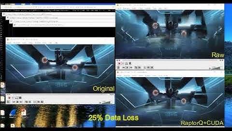 A PARALLELIZED IMPLEMENTATION OF RAPTORQ USING NVIDIA CUDA