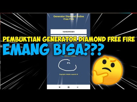 PEMBUKTIAN GENERATOR DIAMOND FREE FIRE || EMANG BISA ...