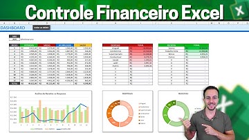 Como Fazer Planilha Controle Financeiro com Dashboard no Excel Passo a Passo Completo