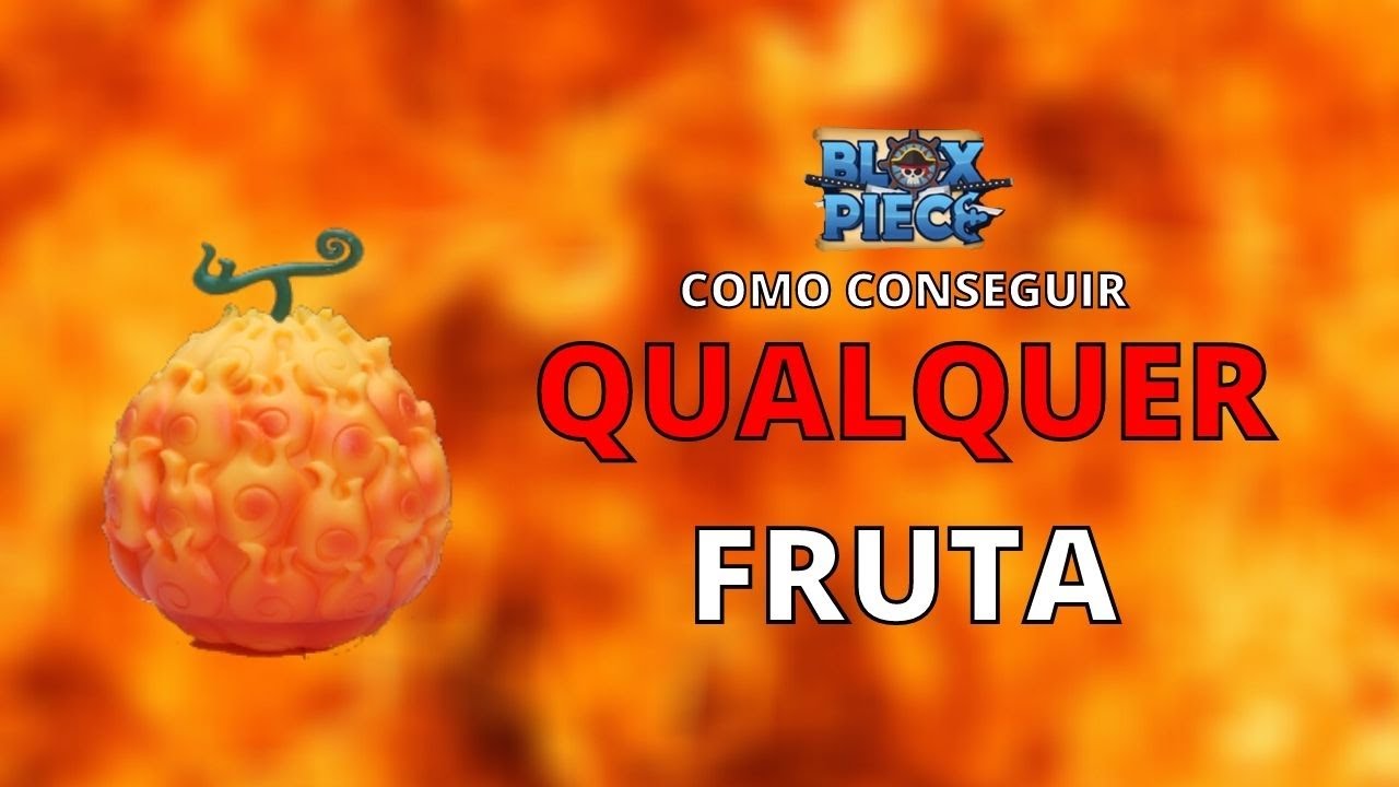 Fruta Do Fogo Blox Fruits - Roblox - DFG