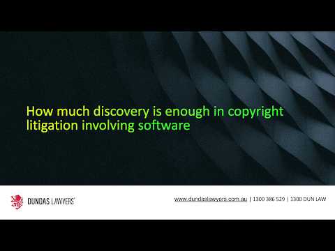 software litigation 