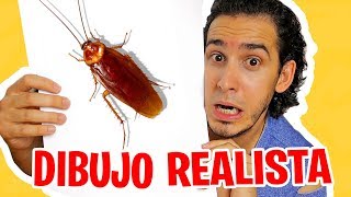 JOKE TO SANDRA CIRES ART WITH MY REAL CUCARACHA DRAWING | HaroldArtist