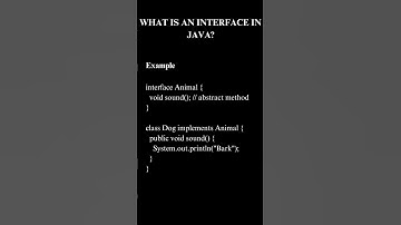 Java Interview Question #28: What is an Interface in Java? | Logic Ladder