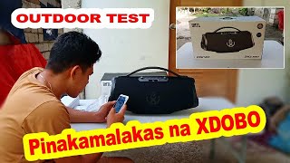 Testing Xdobo WOW MAX Bluetooth with 2 Wireless Microphone | Loud BASS BT KARAOKE SPEAKER