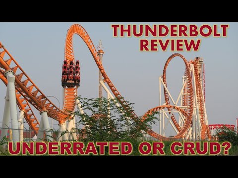 Video: Thunderbolt - Coney Island Roller Coasterin arvostelu