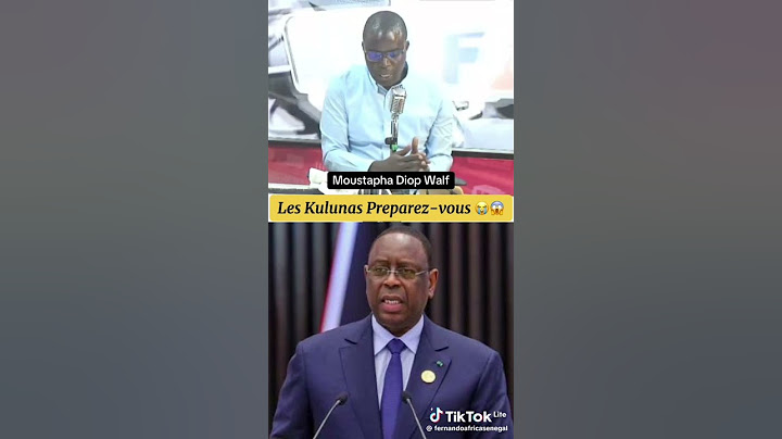 Moustapha Diop de walf sur les dossiers ..