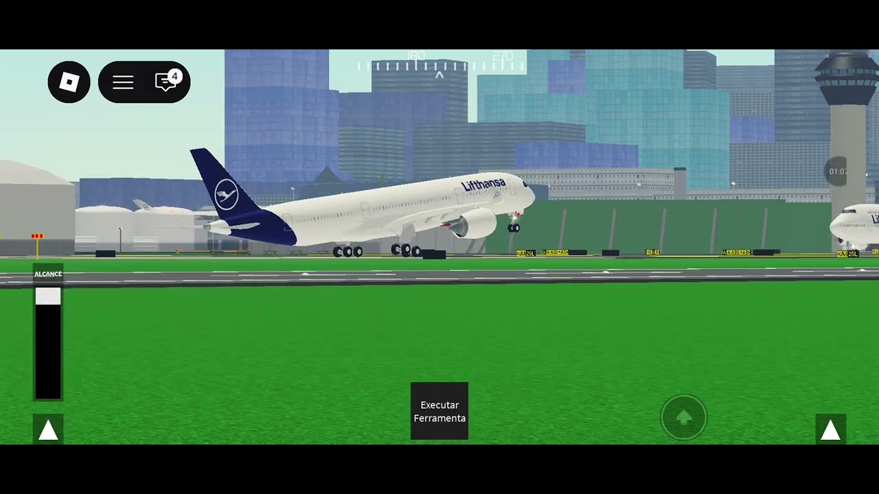 Tentando fazer planespotting no ptfs 2