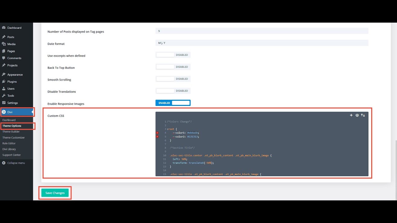 How to Change Color in Electrician Divi Layout Pack | Step-by-Step ...
