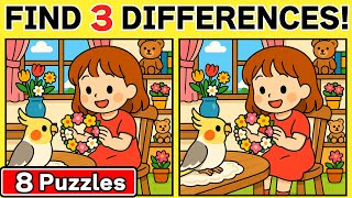 Quick Brain Workout | Spot the Difference #50
