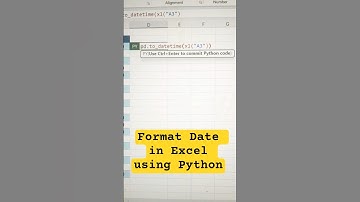 Format Date/fix messy date in Excel using Python#excel#exceltips#exceltricks#python