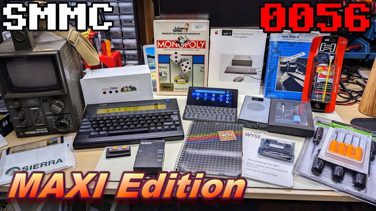 0056 A "motion tracker" snall TV, the Tandy WP-2, the Cosmo Communicator, a gallon of WD-40 and more