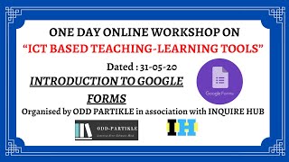 INTRODUCTION TO GOOGLE FORMS