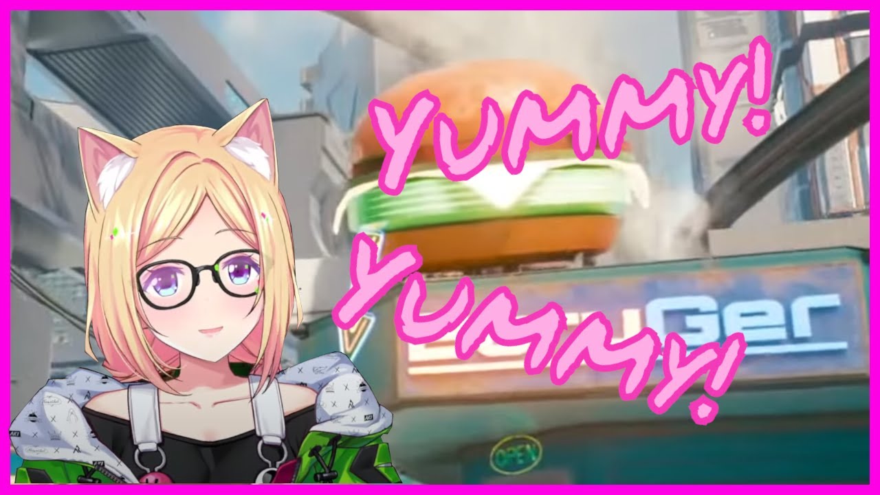 Cyberpunk Hamburgers make Akirose's Engine go brrr [Hololive]