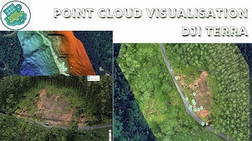 Visualizing Colorized LiDAR Point Clouds with DJI Terra