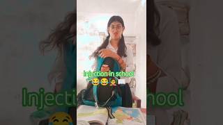 injection in school 😂📖 #funny #funnyexam #testandlearn #comedy #schoolcomedy #desicomedy #exam #test