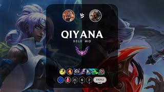 Qiyana Mid vs Zed - EUW Master Patch 14.7