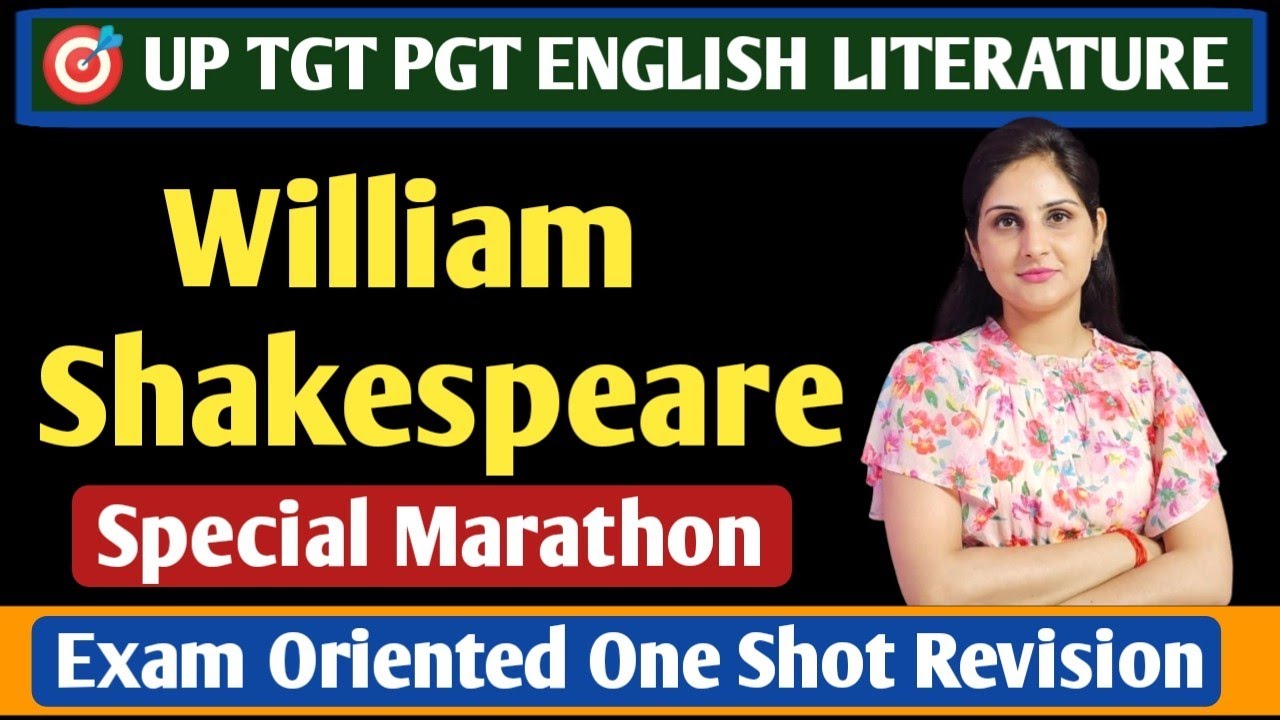 🔴William Shakespeare || Exam Points